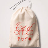 The Out of Office Travel Dust Bag